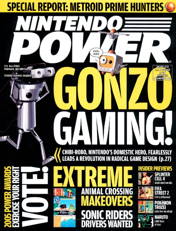 Nintendo Power Issue 201 (March 2006) cover